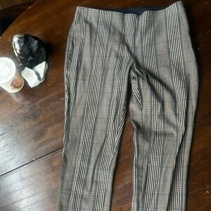 Target Black and White Checkered Straight Leg Pants